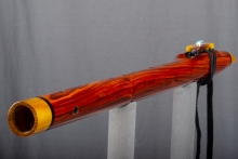 Cocobolo Native American Flute, Minor, Low E-4, #P13J (6)